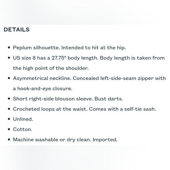 NWT|Polo Ralph Lauren Belted Cotton One-Shoulder Pink Top, 2 - Picture 5 of 12